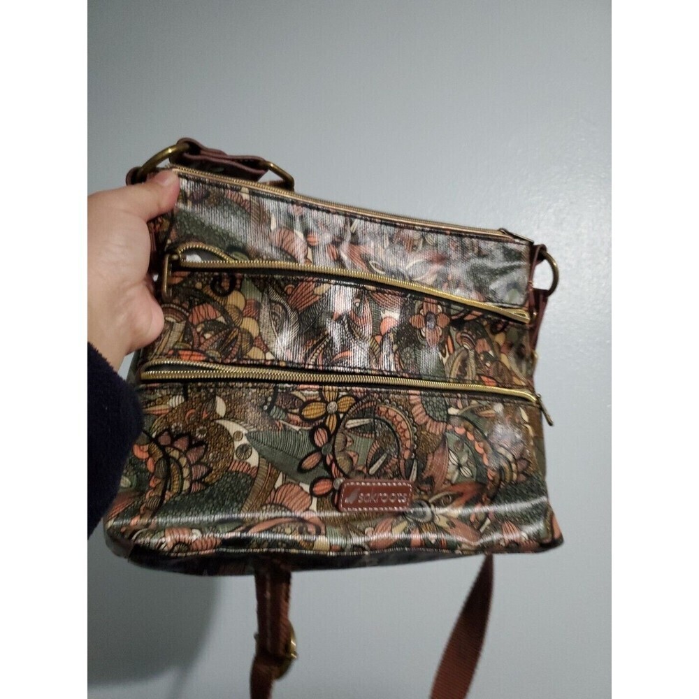 Sakroots Women's Artist Circle Metro Crossbody DG4 Navy Desert Spirit‎ Medium